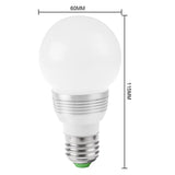 TD® Lampe Ampoule 3W 100 lm E27/ RVB Ampoule Lampe avec 85-265 V télécommande IR Sans fil / Contrôle à distance et Economie Energie