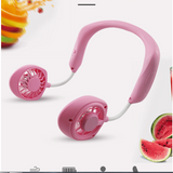 INN® Petit ventilateur suspendu cou extérieur USB mini portable étudiant dortoir rechargeable ventilateur de direction du vent régla