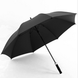 Parapluie à Long Manche Parapluie 8 Os Tige Droite Coupe-Vent Automatique D'affaires Golf Parapluie À Long Manche Cadeau Para