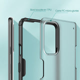 TD® Coque de téléphone OnePlus 8T givrée aux quatre coins, housse de protection anti-abrasion transparente à 360 degrés tout compris