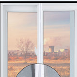 TD® 70*100CM gaze blanche pâte noire fenêtre maille fenêtre coulissante anti-moustique fenêtre écran anti-poussière invisible