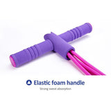 TD® Accessoires de Yoga bandes antidérapantes de résistance à la pédale corde de Tension multifonction ce - Modèle: Rose