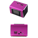INN® Mini haut-parleur numérique Subwoofer de téléphone portable portable extérieur Cadeau créatif Petit haut-parleur