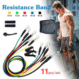 TD® Accessoires Fitness - Musculation,Nouvelles bandes de résistance de forme physique chaude bande de résistance poignées - Type 1
