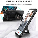 TD® Pour Samsung Galaxy S10 étui de téléphone portable support de sangle anti-chute en silicone magnétique de voiture