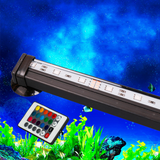 INN® Lumière de réservoir de poissons 46CM norme européenne télécommande changeant de couleur aquarium bulle lumière sous-marine col