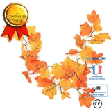TD®  Guirlande lumineuse LED Simulation feuille d'érable 10 LED 1.5M