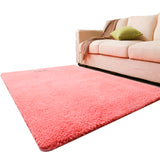 TD® Tapis de velours d'agneau épaissi chambre salon balcon de chevet complet chambre d'enfants tapis de sol minimaliste moderne