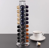 Porte-capsules de café 40 capsules adaptées aux capsules nepresso porte-café galvanoplastie support de stockage de fer présen