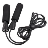 TD® Corde à sauter réglable Entrainement Accessoire de fitness Musculation-noir
