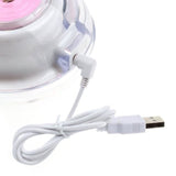 TD® Mini Humidificateur USB LED lumineux Huile essentielles pour bureau-Ppurificateur d'air diffuseur de parfum - Traitement d'Air