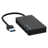 TD® Concentrateur USB3.0 ultra-mince Concentrateur USB HUB3.0 Répartiteur HUB ultra-mince à 4 ports Transmission ultra-rapide