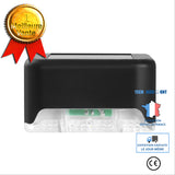 TD® Lumière solaire LED applique murale jardin extérieur applique murale clôture lumière étanche paysage cour solaire étape lumière