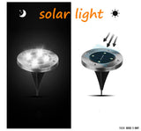 TD® 8pcs-4LED solaire encastrable pour balisage-Blanc 4000°k