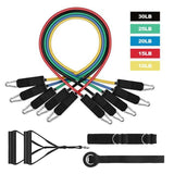 Accessoires Fitness - Musculation,Ensemble de bandes de résistance ensemble de bandes de Tension de 11 pièces jusqu'à 100 liv