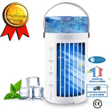 INN® Ventilateur tour blanc refroidisseur d'air usb mini ventilateur de bureau climatiseur portable bureau petit climatiseur maison