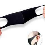 TD® Masque France Noir Fan Masque Coupe Européenne Coq Masque Balle Fan Décoration Football Périphérique Lavable France Style Mince