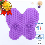 TD® LR Coussin De Massage Des Pieds Coussin De Massage Des Pieds Couverture Shiatsu Tapis De Yoga Accessoires Violet