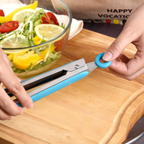 Outil de barbecue 9 pouces résistant aux hautes températures manchon en silicone antidérapant pince alimentaire pince barbecu