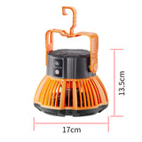 TD® Ventilateur de camping en plein air portable USB charge petit ventilateur tente de camping pêche éclairage ventilateur lumière
