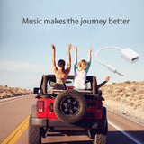 TD® Câble USB de voiture femelle OTG audio de voiture MP3 3.5 vers câble de conversion audio Câble AUX de voiture