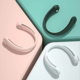 INN® Ventilateur pas de feuille suspendue ventilateur de cou portable charge usb étudiant paresseux mini ventilateur silencieux créa