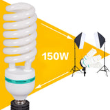 TD® Ampoule E27 220V 135W CFL 5500K Lampe Lumière d'éclairage/ Ampoule Studio Fluorescent / Halogène LED / Brillante et Lumineuse