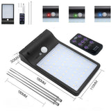 TD® lampe solaire LED extérieur étanche jardin automatique puissance éclairage lumineux énergie alimentation économie induction camp