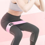 TD® Yoga stretch ceinture en plastique latex anti-dérapant élastique hanche anneau fitness squat résistance anneau