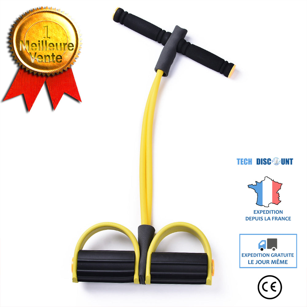extracteur de pedale TD® Extracteur de pédale de yoga extracteur à quatre brins fitness pro – Confozen.fr
