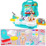 TD® Play House Toys Ensemble de jouets éducatifs pour enfants Boîte à outils de simulation Portable