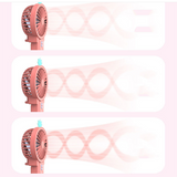 INN® Ventilateur portable ventilateur d'éclairage de poche étudiant pliable usb portable charge mini ventilateur rose