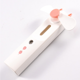 TD® Instrument de poche hydratant pour le visage en ABS vaporisateur petit ventilateur usb charge humidificateur multifonction