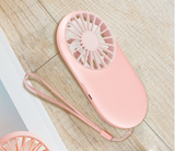 INN® Petit ventilateur créatif usb chargeant un mini ventilateur de poche étudiant en plein air avec ventilateur portable à cordon