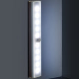TD®  Lampe de penderie à détecteur de mouvement ，10 perles lumineuses Version ，magnétique Sans câblage ， Intelligent  Lampes de chev