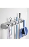TD® Porte-balai mural équipement ménager accroche balai idéale pour travail quotidien d'entretien maison moderne tendance propreté