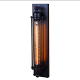 TD® Applique murale de style industriel rétro en fer forgé américain loft jardin restaurant bar luminaire décoration intérieur extér