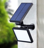 TD® Lumière solaire 48LED, lumière d'inondation solaire extérieure de pelouse, applique murale de paysage de jardin