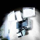 TD® L'induction LED de mouvement du corps de l'énergie solaire 100LED allume la lampe murale extérieure