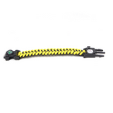 INN® Bracelet de corde de sauvetage polyvalent de survie en plein air Bracelet de champ de corde de parapluie pratique tissé à main