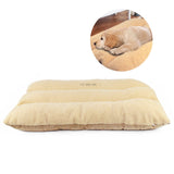 TD® Tapis pour chien en coton et laine grand, moyen et petit chenil Tapis amovible et lavable pour animaux de compagnie, S 75 * 50cm