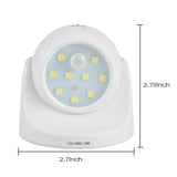 TD® Lampe lecture livre au lit à induction incandescence veilleuse intensité LED détecteur mouvement éclairage lumière applique