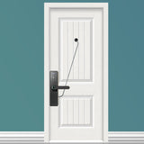 TD® Serrure de chambre intelligente serrure d'empreinte digitale de porte intérieure serrure poignée de porte en bois carte magnétiq