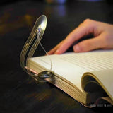 TD® Lampe de lecture pour livre au lit rechargeable led enfant avec pince marque page creative mini portable oeil lumineux lumière