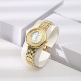 Ensemble de bijoux Coffret cadeau de dame Cadeau d'anniversaire Montre exquise Bracelet Collier Alliage Acier inoxydable Cade