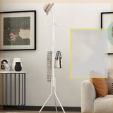 Cintre Porte-manteau Etagères Créativité en fer forgé simple du sol au plafond Etagères de salon Cintres verticaux Cintres bl