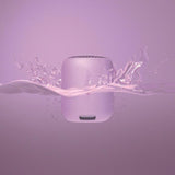 INN®  16h compact wireless speaker – Purple Subwoofer Bluetooth sans fil Mini  haut-parleur portable étanche et anti-poussière