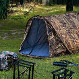 TD® Feuille morte fleur camouflage loisirs de plein air camping unique vitesse automatique ouverte tente de camouflage numérique