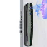 TD® Serrure d'empreintes digitales Accueil porte antivol serrure intelligente surveillance visuelle à distance automatique des yeux