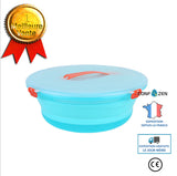 Bol d'appâts de poisson pliable portable, bol en caoutchouc, bol d'appâts vivants en silicone, boîte d'appâts mixtes, accesso